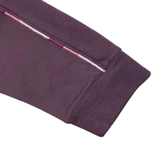 J.Jill Fit French Terry Embroidered Shift Dress Size 2X Long Sleeve Purple EUC - Picture 11 of 16